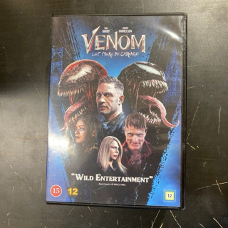 Venom - Let There Be Carnage DVD (VG/M-) -toiminta/sci-fi-